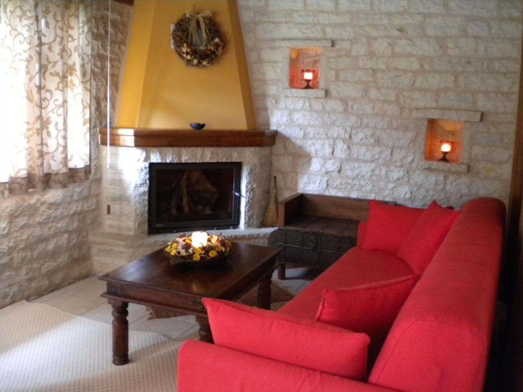 Appartement Agrampeli à Mega Chorio Chambre photo