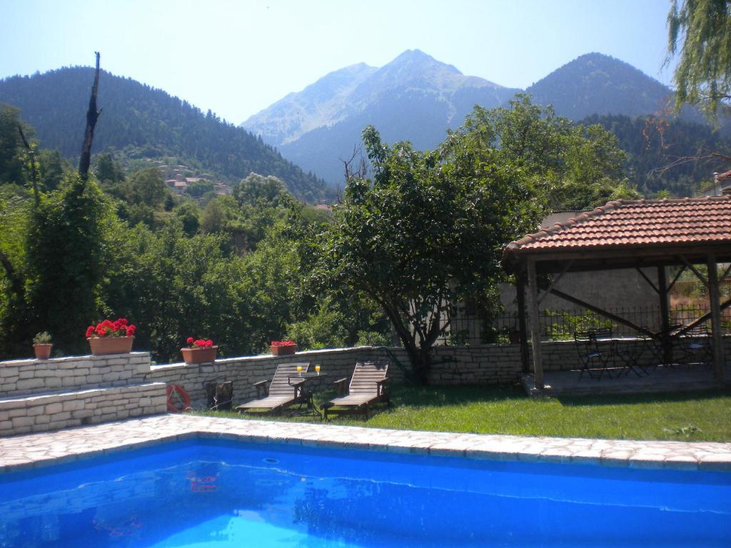 Appartement Agrampeli à Mega Chorio Extérieur photo